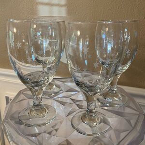 MCM Libbey Atomic Starburst Drinking Glasses set of 4